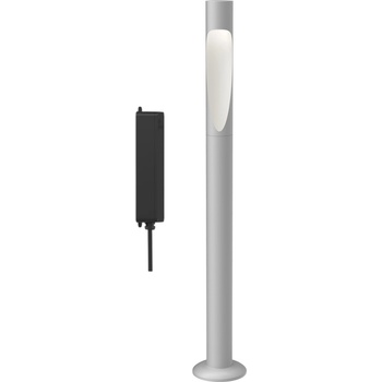 Louis Poulsen Градинска лампа Flindt LED 3000K с основа за монтаж и адаптер 69, 5 см сива (5747402746)