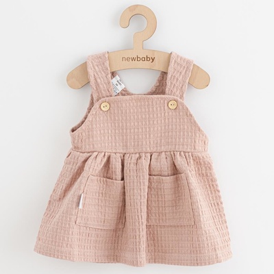 Kojenecké mušelínová sukýnka New Baby Comfort clothes růžová – Zboží Dáma