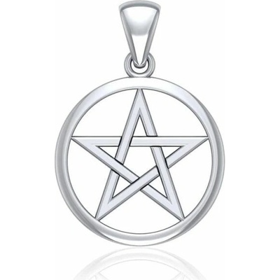Fantasy Šperky Stříbrný přívěsek pentagram P3422