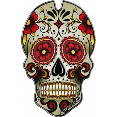 Tankpad PUIG SKULL 3673R červená