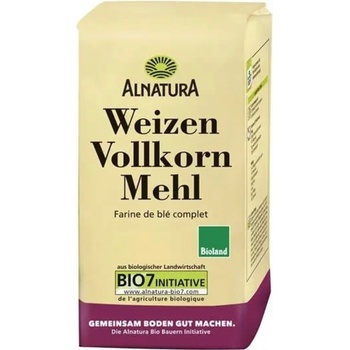 Alnatura Био пълнозърнесто пшенично брашно - 1 кг