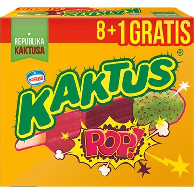 Nestlé KAKTUS Pop 8+1 nanuk 9 x 45 ml