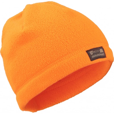 SOLOGNAC dětská fleecová čepice 100 oranžová