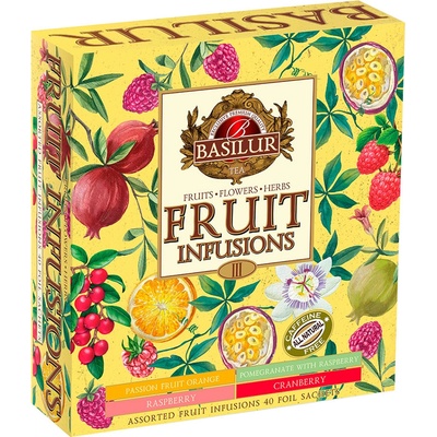 Basilur Fruit Infusions Assorted Vol.II přebal 40 gastro sáčků