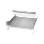 INTELLINET Wheel 1U 470mm rack 19 4 fastening points, perforated, grey