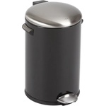 EKO-Europe Кош за отпадъци EKO BELLE DELUXE с педал (12 л) - черен (EKO 921712 - Black)