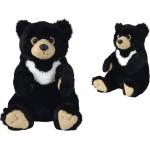 Nicotoy Плюшено черно мече Nicotoy 25 см, 6305810022
