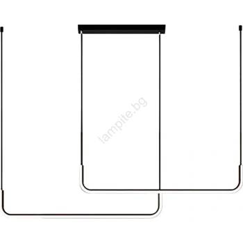 MILAGRO LED Пендел HORIZONT 2xLED/11W/230V черен (MI2562)