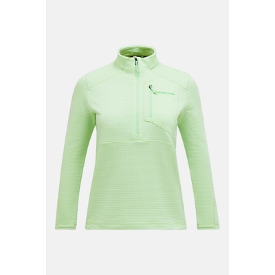 Peak Performance W Trail Polartec Half Zip Vivid Green