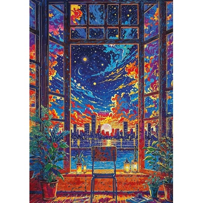 Art Puzzle - Puzzle WOWO Series: Dream Window - 1 000 piese