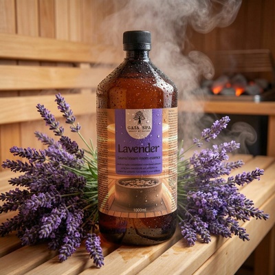 Gaia Spa Esence do sauny Levandule 1 l – Zbozi.Blesk.cz