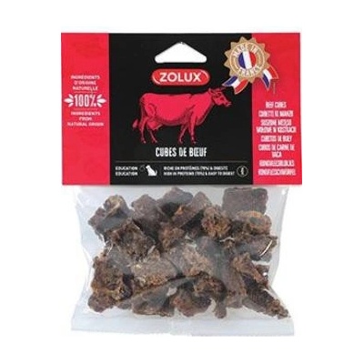 Zolux Pochoutka Hovězí kostky 10 20 mm 150 g