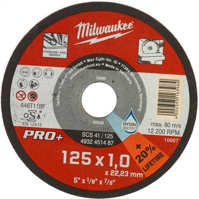 Milwaukee Řezací kotouče 41 x 125 mm 4932451488
