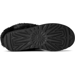 UGG Велурени апрески Classic Ultra Mini Chalet (1173832.BLK)