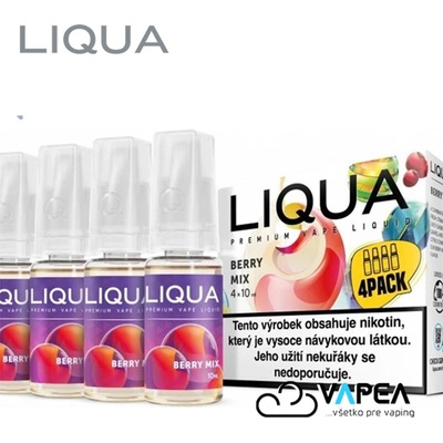 Ritchy Liqua Elements 4Pack Berry Mix 4 x 10 ml 12 mg