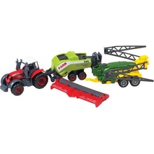 CreativeToys Traktor Farmár kovový 21cm