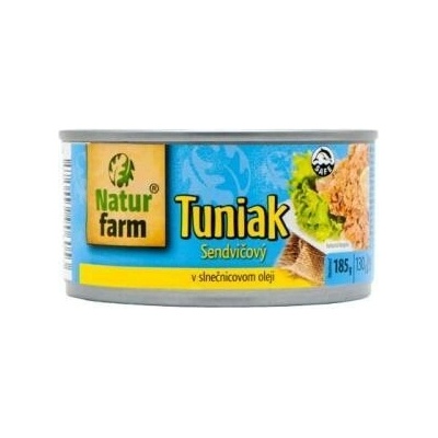 Natur Farm tuňák sendvičový 185 g