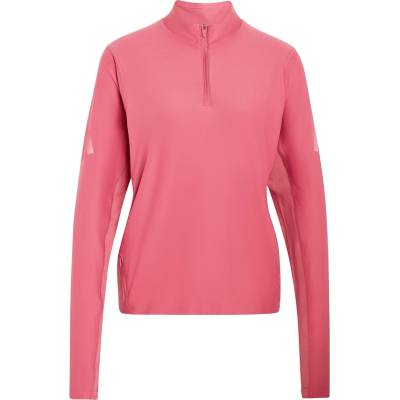adidas Дамска тениска adidas Women's ADI365 Running Iconic Half Zip Running shirt - Dual Magenta (916-7576-0215)