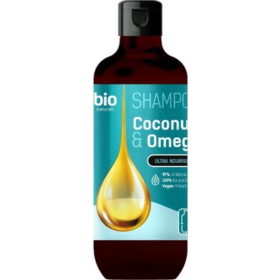 BIO naturell šampón Coconut Oil & Omega 3 - 355ml