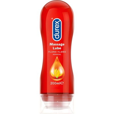 Durex Дюрекс 2в1 масажно олио - Иланг Иланг (200ml)