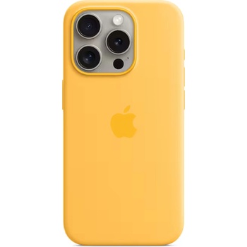 Предпазен калъф BeSmart Silicone Case with MagSafe за iPhone 15 Pro MAX, Sunshine (D4H72FYBM)