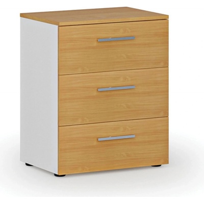 Primo White 740 x 600 x 420 mm biela + buk