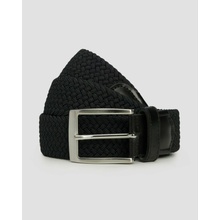 Alberto pánský černý opasek Gürtel Basic Braided