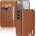 Samsung Galaxy S25+ 5G DUX DUCIS /Hivo Series Cowhide Wallet/ PU + TPU Кожен Калъф и Протектор