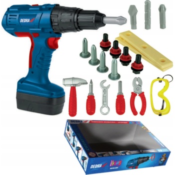 Dedra dětský aku vrtací šroubovák s nářadím