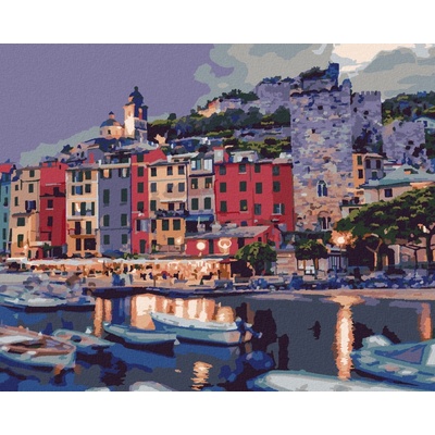 Malování podle čísel PORTOVENERE V ITÁLII