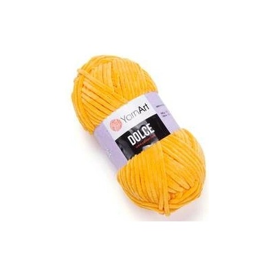 YarnArt Dolce 853 - sytě žlutá