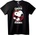 NOONEBRAND Тениска Snoopy Кафе приятели - S, Black
