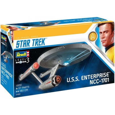 Revell Plastic ModelKit Star Trek 04991 U.S.S. Enterprise NCC-1701 TOS CF_18-04991 1:600