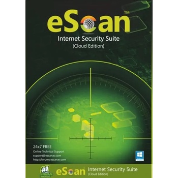 MicroWorld eScan Internet Security Suite with Cloud Security (1 User/1 Year) ES-03ISSV14-1