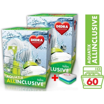 Dedra All inclusive multifunkční tablety do myčky 60 tablet