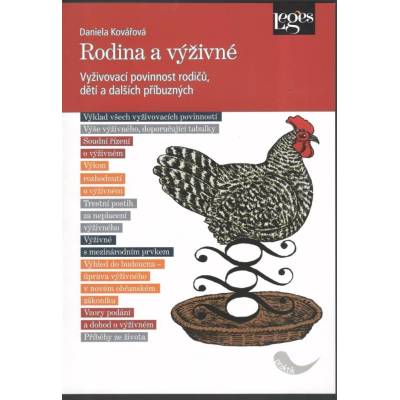 Rodina a výživné - Daniela Kovářová