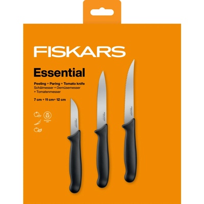 Fiskars Essential Sada nožů na zeleninu 1065584