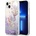 GUESS Кейс Guess GUHCP14MLFLSU за iPhone 14 Plus 6.7", лилав / лилав, твърд, Flower Liquid Glitter (3666339088392)
