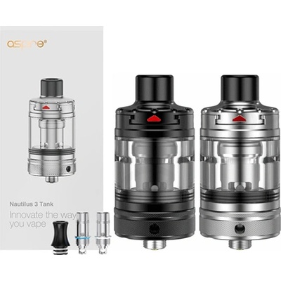 aSpire Nautilus 3 Clearomizér SET Černý 4ml