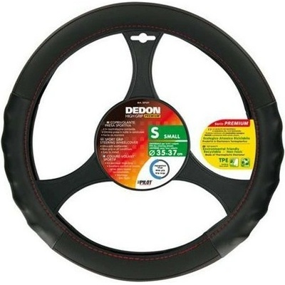 Potah volantu DEDON PREMIUM černý, 35-37 cm