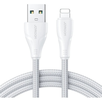 JOYROOM Кабел Joyroom Surpass Series, USB към Lightning, 2.4A, 3m, бял (S-UL012A11) (S-UL012A113W)