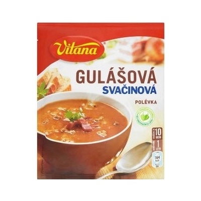 Vitana Instantní gulášová svačinová polévka 127g