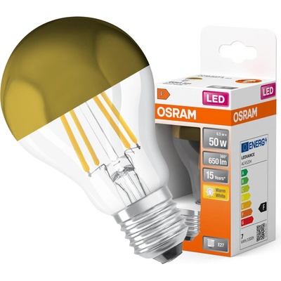 LED STAR CL A FIL Mirror 50 7W/827 E27