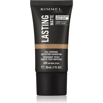 Rimmel Lasting Matte matující make-up 400 Natural Beige 30 ml