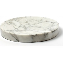 Dvoro Luxusní mramorový odkládací podnos Pau Marble Calacatta Blanco 27cm