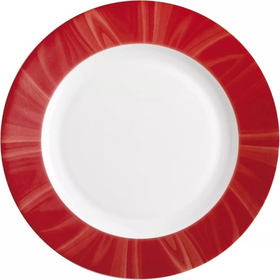 Bormioli Tanier plytký Rocco Careware 19,5 cm červený 6 ks