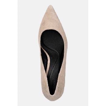 BOSS Велурени обувки с тънък ток BOSS Gracey (50557675.105)