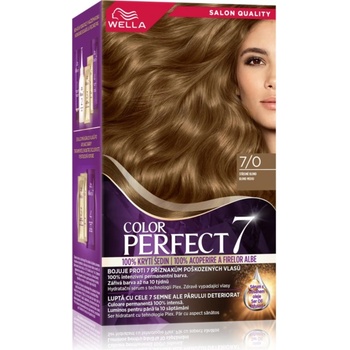Wella Color Perfect боя за коса цвят 7/0 Medium Blonde