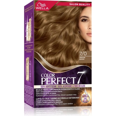Wella Color Perfect боя за коса цвят 7/0 Medium Blonde