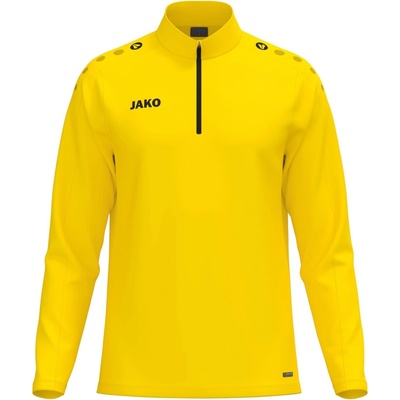 Jako One mikiná krátký zip žlutá
